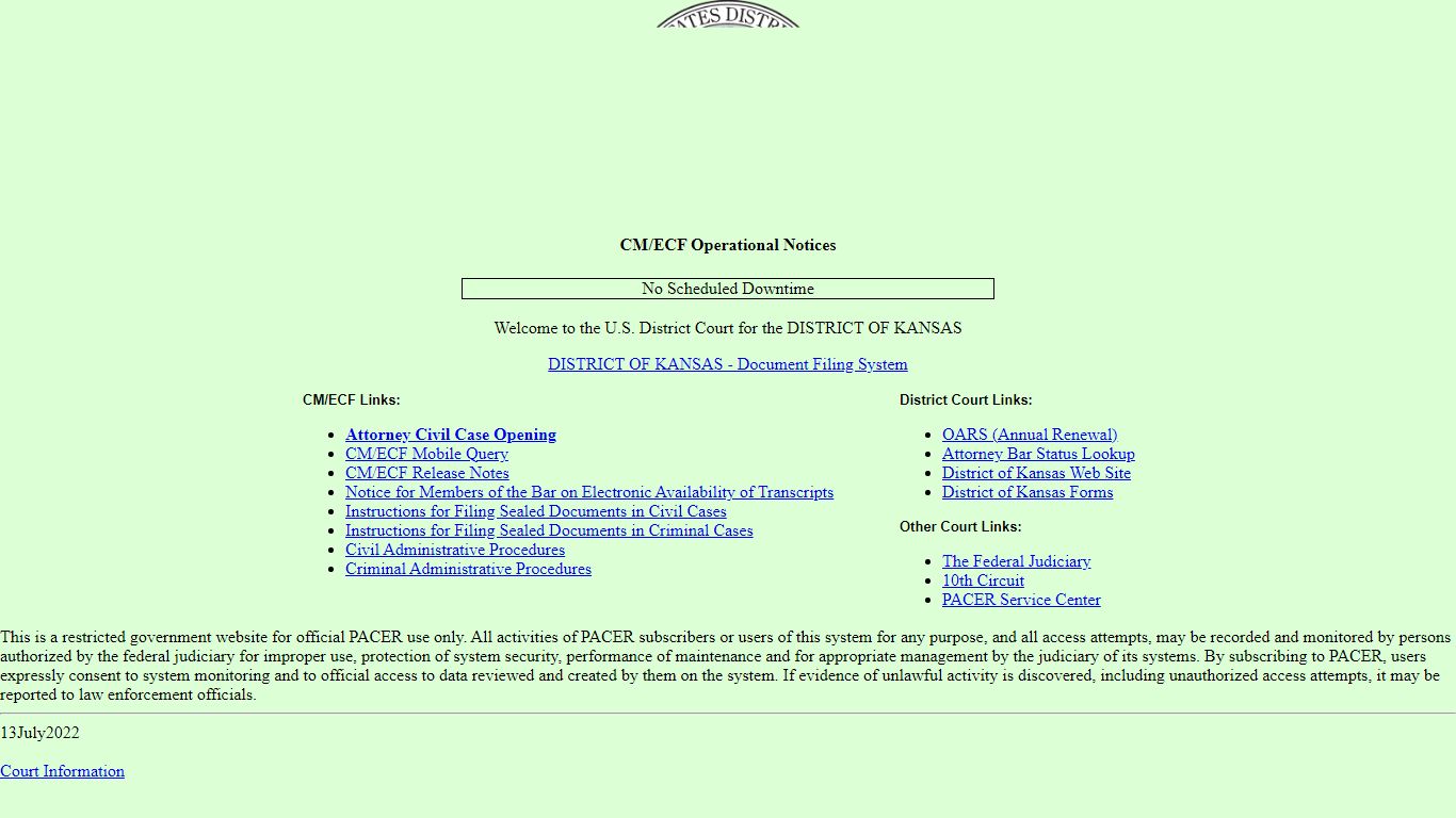 KASPER - OFFENDER POPULATION SEARCH
